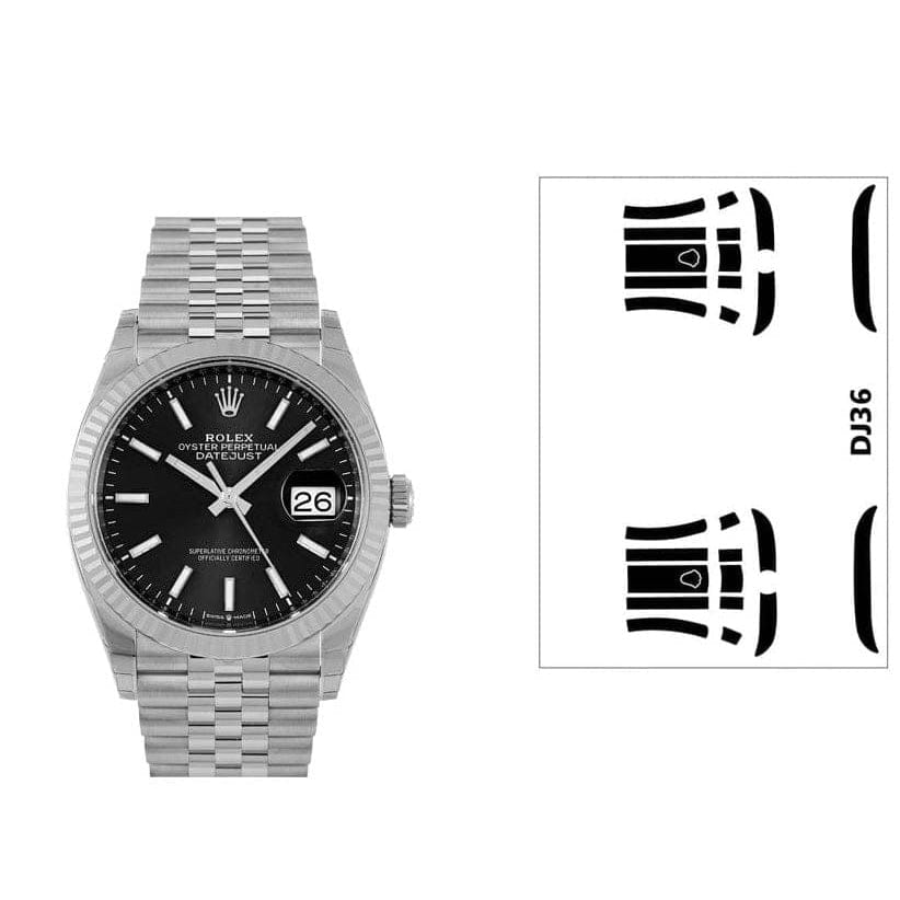 Uhrenschutzfolien für Rolex Datejust 36 - Jubileeband